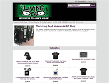 Tablet Screenshot of monroevillezombies.com